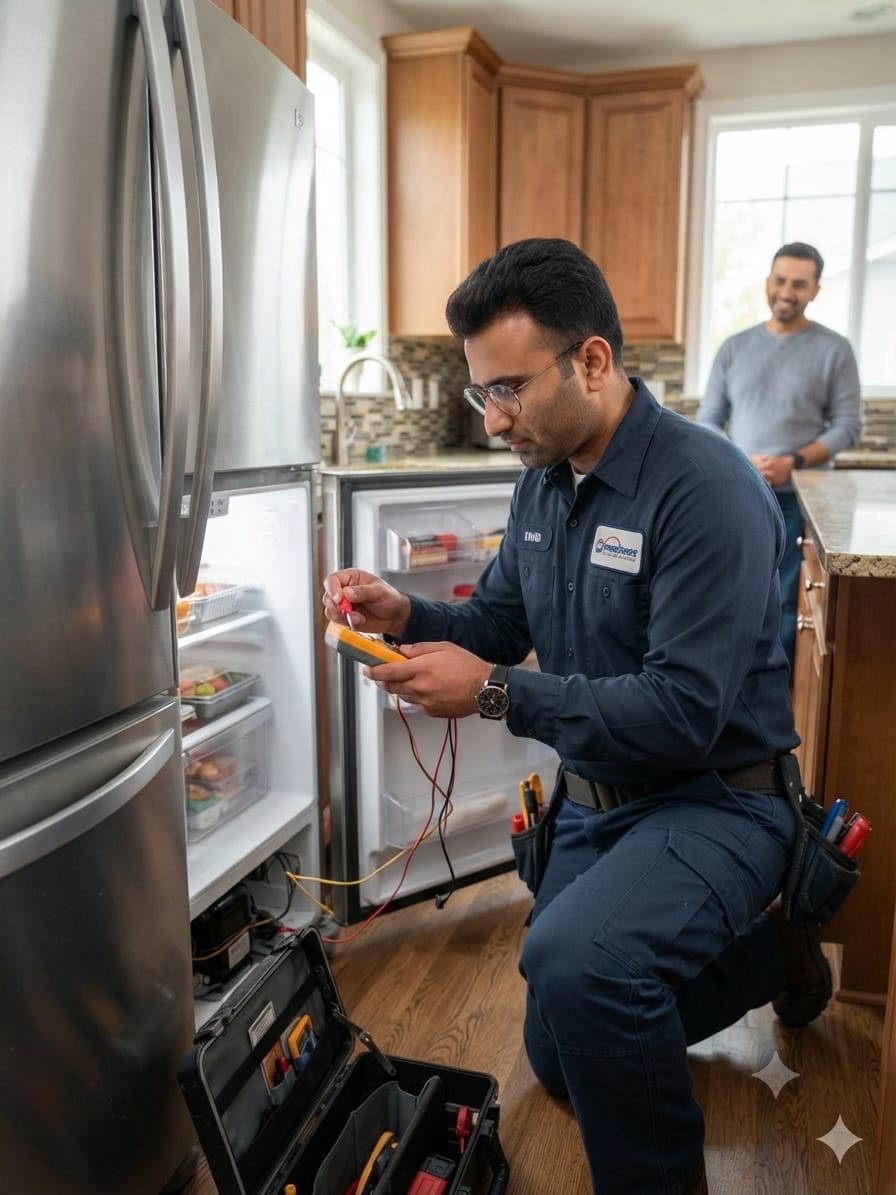 Refrigerator repair technician in Jeddah